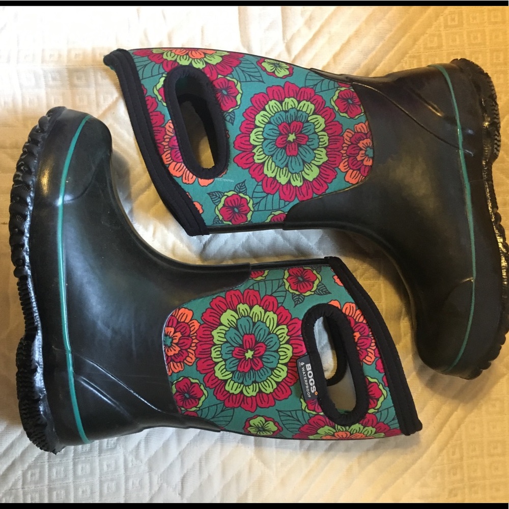 Bogs Youth Girls Rainboots
